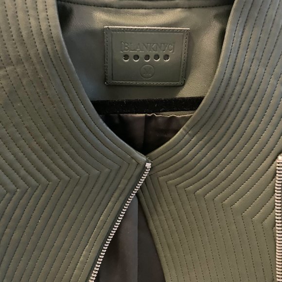 Green Moto Jacket - Picture 3 of 5